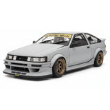 [Ignition] 1:18 Toyota 1986 AE86 RWB gris voiture miniature Resin