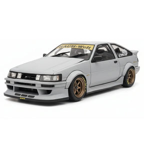 [Ignition] 1:18 Toyota 1986 AE86 RWB gris voiture miniature Resin