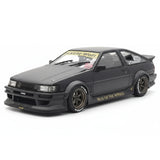 [Ignition] 1:18 Toyota 1986 AE86 RWB opaco nero modellino di auto resina
