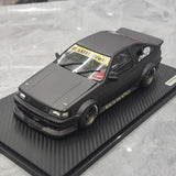 [Ignition] 1:18 Toyota 1986 AE86 RWB opaco nero modellino di auto resina