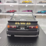 [Ignition] 1:18 Toyota 1986 AE86 RWB opaco nero modellino di auto resina