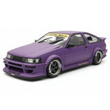 [Ignition] 1:18 Toyota 1986 AE86 RWB Purple Model Car Resin