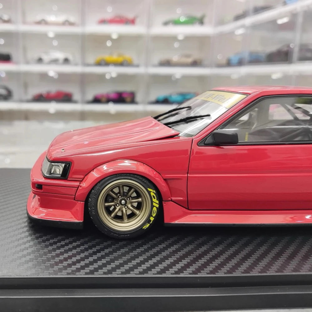 [Ignition] 1:18 Toyota 1986 AE86 RWB Red Model Car Resin