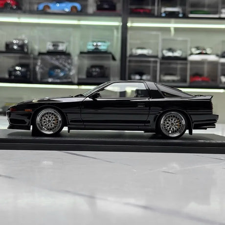 [Ignition] 1:18 Toyota 1986 Supra Mk3 A70 Black Model Car Resin