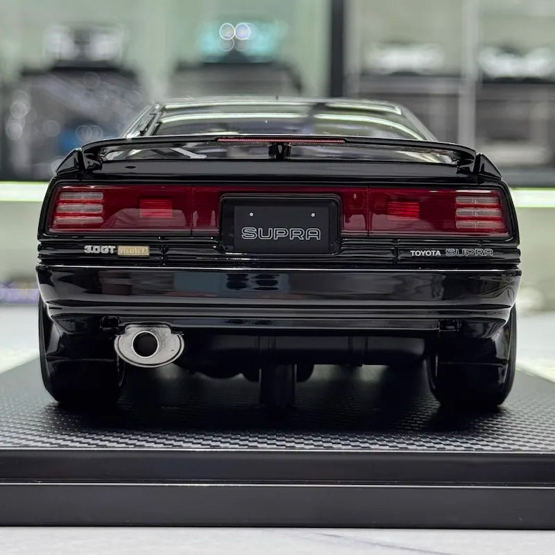 [Ignition] 1:18 Toyota 1986 Supra Mk3 A70 Black Model Car Resin