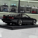 [Ignition] 1:18 Toyota 1986 Supra Mk3 A70 Black Model Car Resin