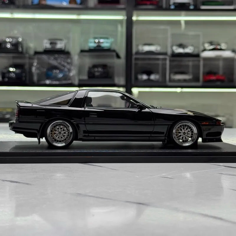 [Ignition] 1:18 Toyota 1986 Supra Mk3 A70 Black Model Car Resin
