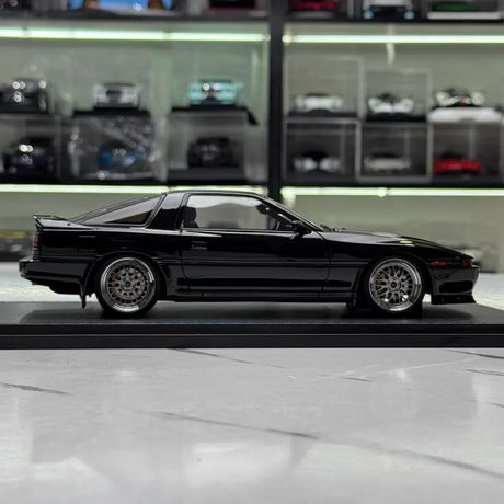 [Ignition] 1:18 Toyota 1986 Supra Mk3 A70 Black Model Car Resin