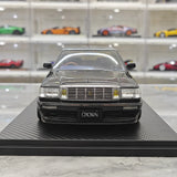 Ignition Toyota 1987 Crown Royal Saloon G 130 Black 1:18 – samlarresinmodellresin