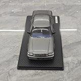 Ignition Toyota 1987 Crown Royal Saloon G 130 Gray 1:18 – samlarobjekt resinmodellresin