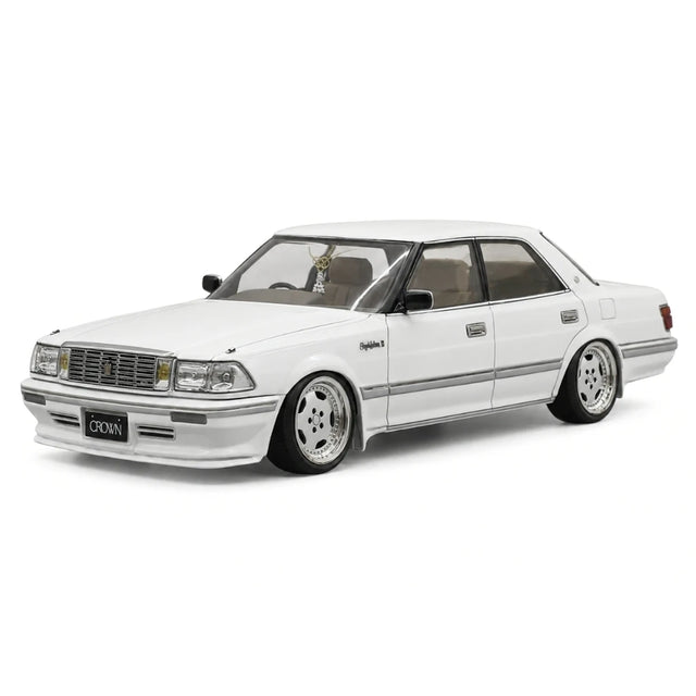 Ignition Toyota 1987 Crown Royal Saloon G White 1:18 – Sammelobjekt-Resin-Modellharz