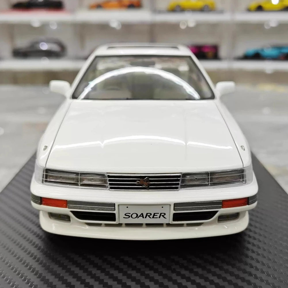 [Ignition] 1:18 Toyota 1987 Soarer Z20 2.0GT Twin White Model Car Resin