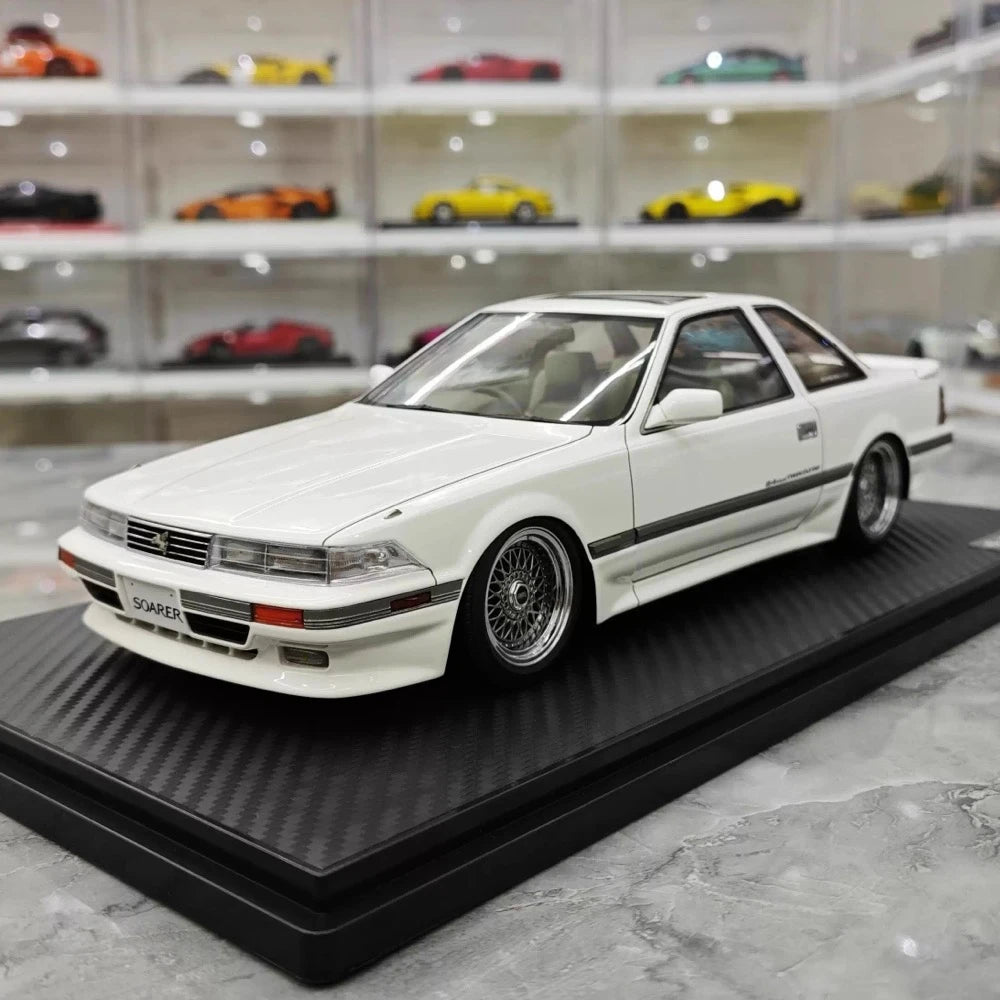 [Ignition] 1:18 Toyota 1987 Soarer Z20 2.0GT Twin White Model Car Resin