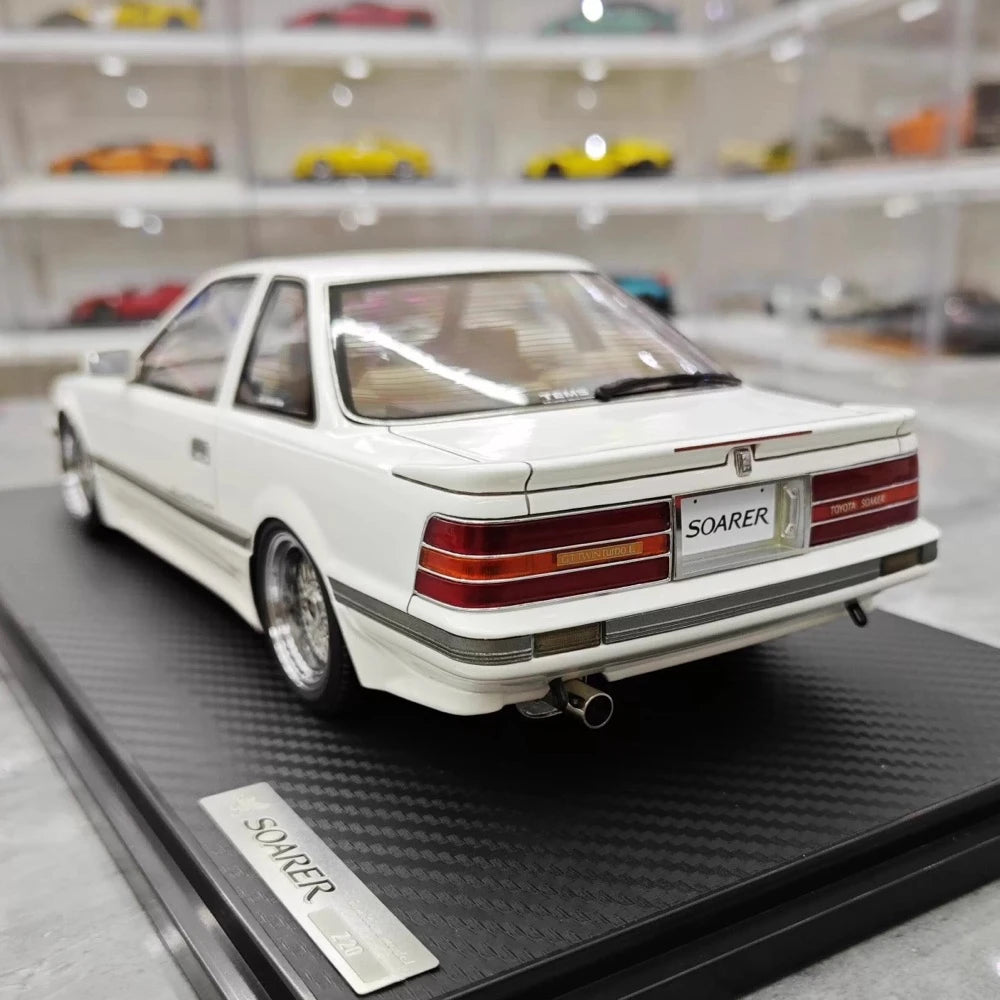 [Ignition] 1:18 Toyota 1987 Soarer Z20 2.0GT Twin White Model Car Resin