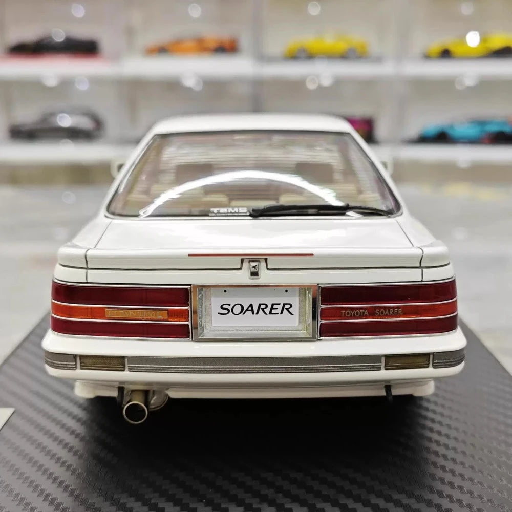 [Ignition] 1:18 Toyota 1987 Soarer Z20 2.0GT Twin White Model Car Resin