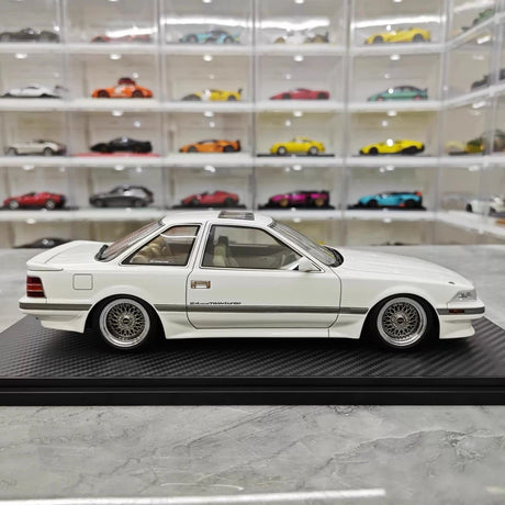 [Ignition] 1:18 Toyota 1987 Soarer Z20 2.0GT Twin White Model Car Resin