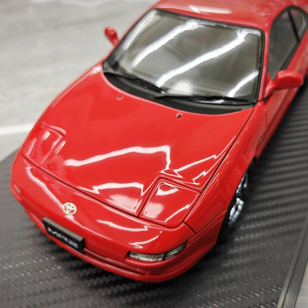 [Ignition] 1:18 Toyota 1989 MR2 SW20 Red Model Car Resin