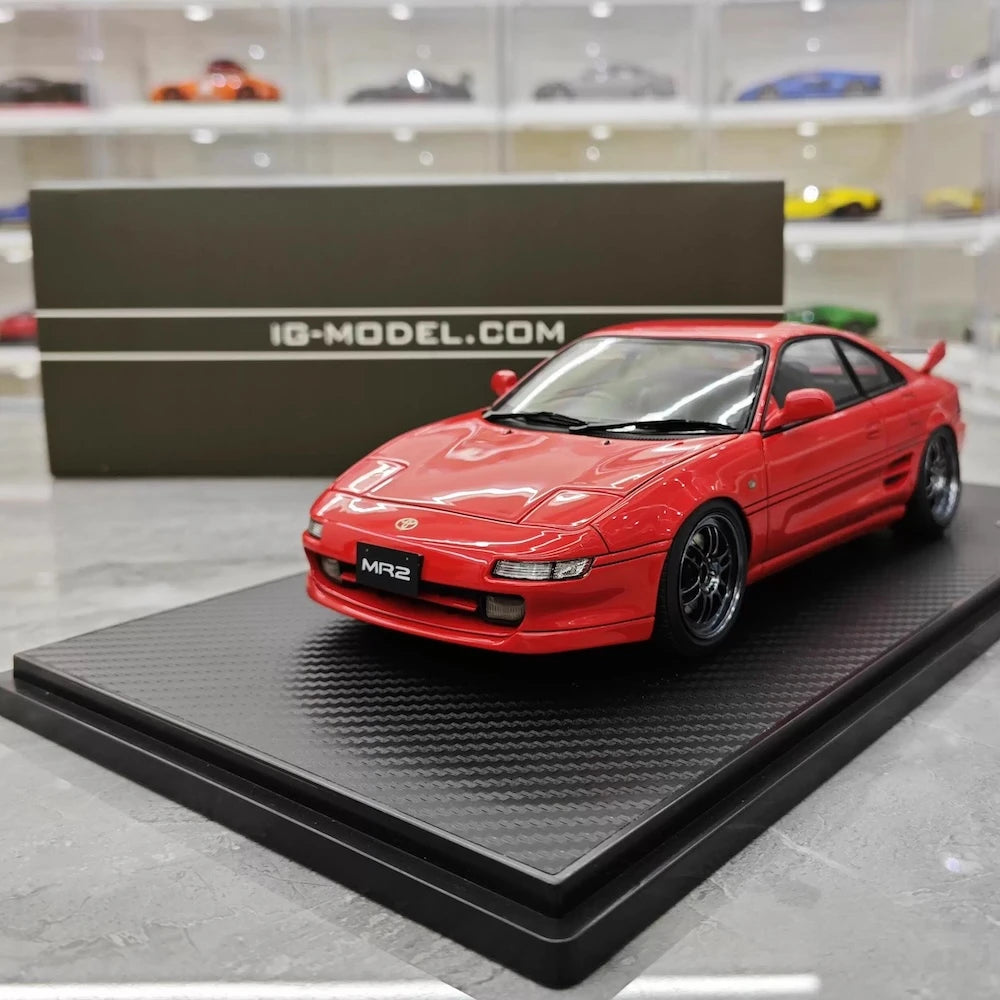 [Ignition] 1:18 Toyota 1989 MR2 SW20 Red Model Car Resin