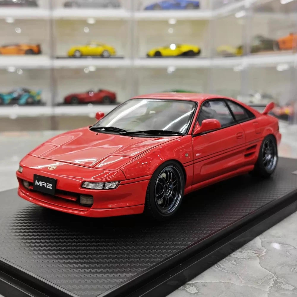 [Ignition] 1:18 Toyota 1989 MR2 SW20 Red Model Car Resin