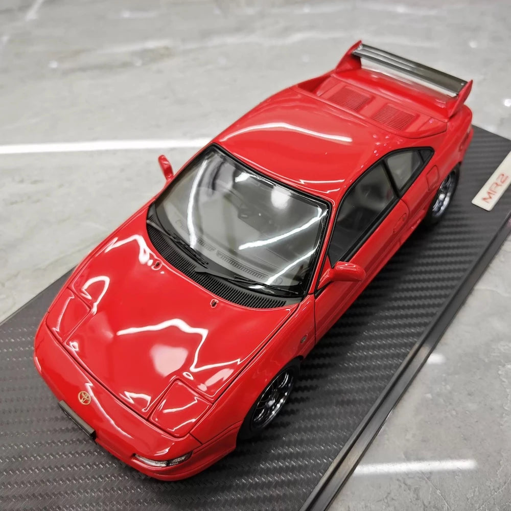 [Ignition] 1:18 Toyota 1989 MR2 SW20 Red Model Car Resin