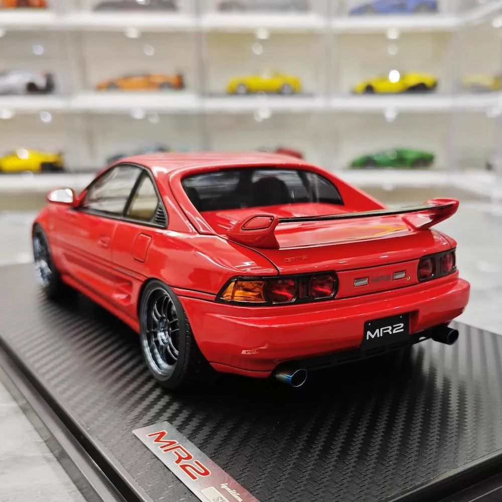 [Ignition] 1:18 Toyota 1989 MR2 SW20 Red Model Car Resin