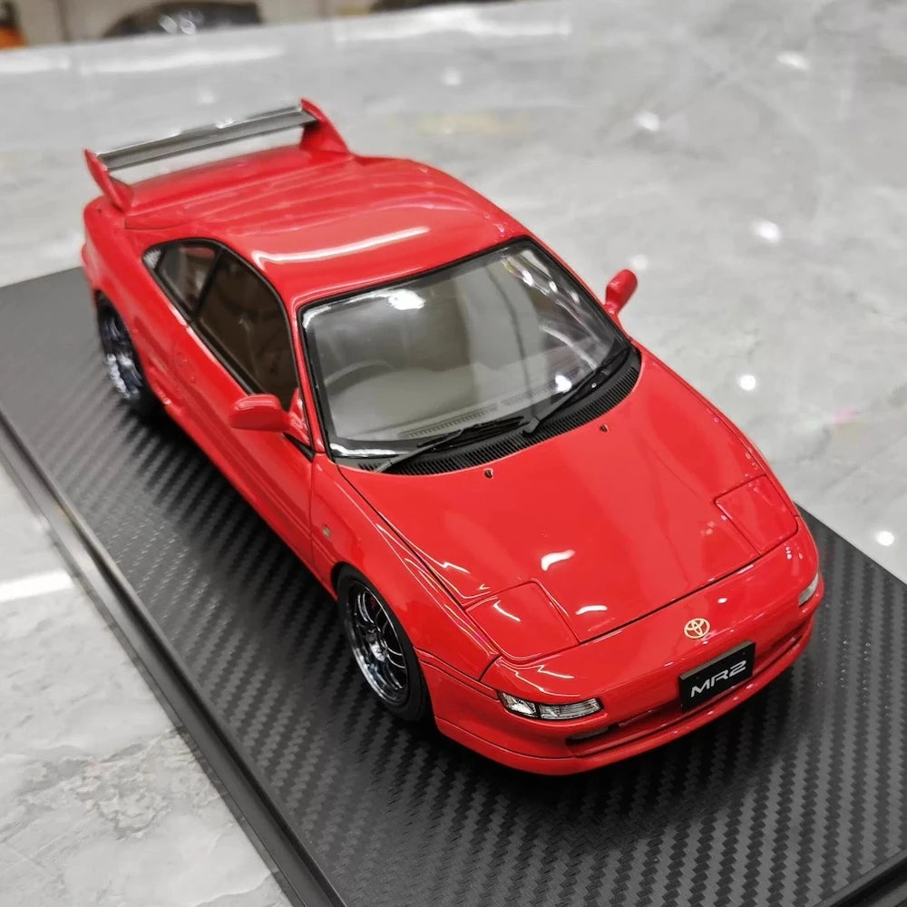 [Ignition] 1:18 Toyota 1989 MR2 SW20 Red Model Car Resin