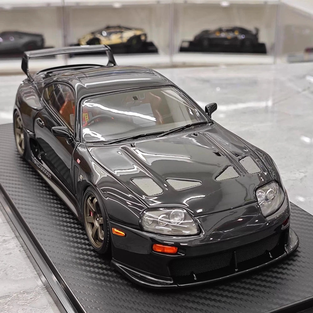 [Ignition] 1:18 Toyota 1993 Supra A80 TRD 3000GT Black Model Car Resin