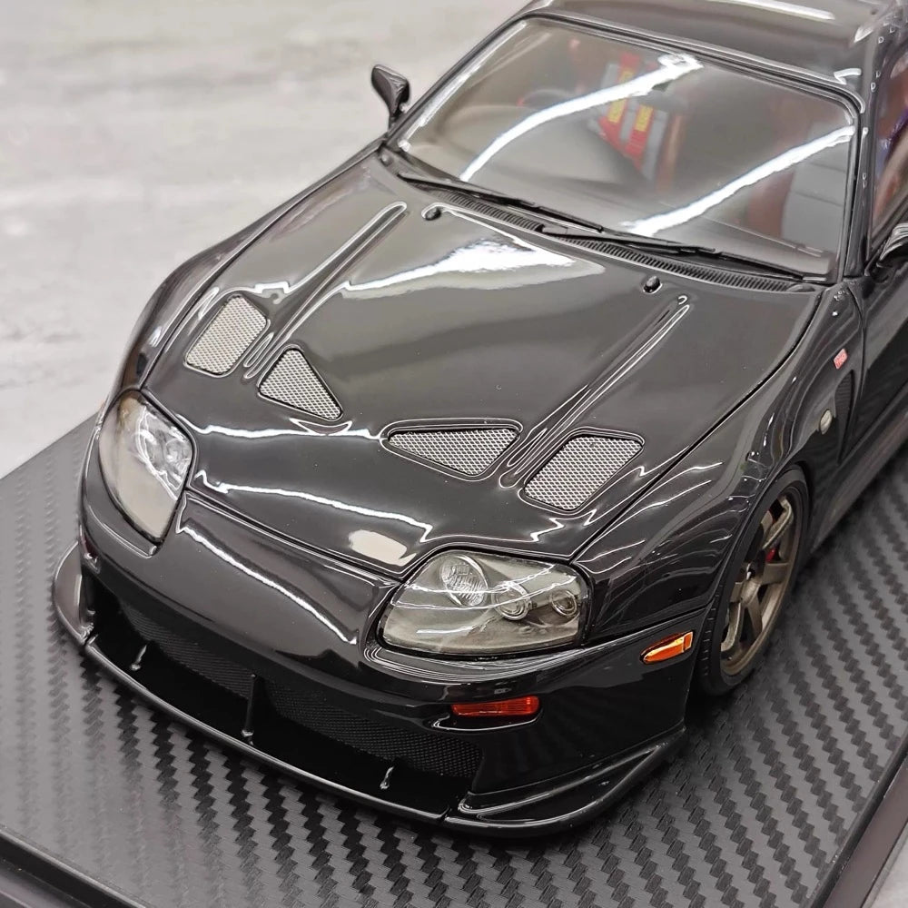 [Ignition] 1:18 Toyota 1993 Supra A80 TRD 3000GT Black Model Car Resin