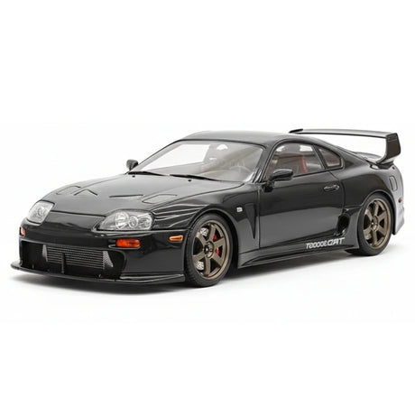 [Ignition] 1:18 Toyota 1993 Supra A80 TRD 3000GT zwart modelauto Hars