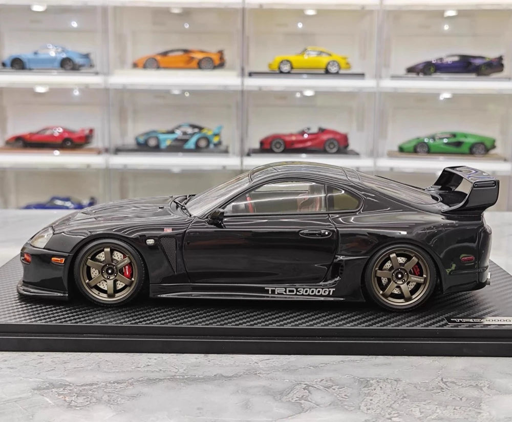 [Ignition] 1:18 Toyota 1993 Supra A80 TRD 3000GT Black Model Car Resin