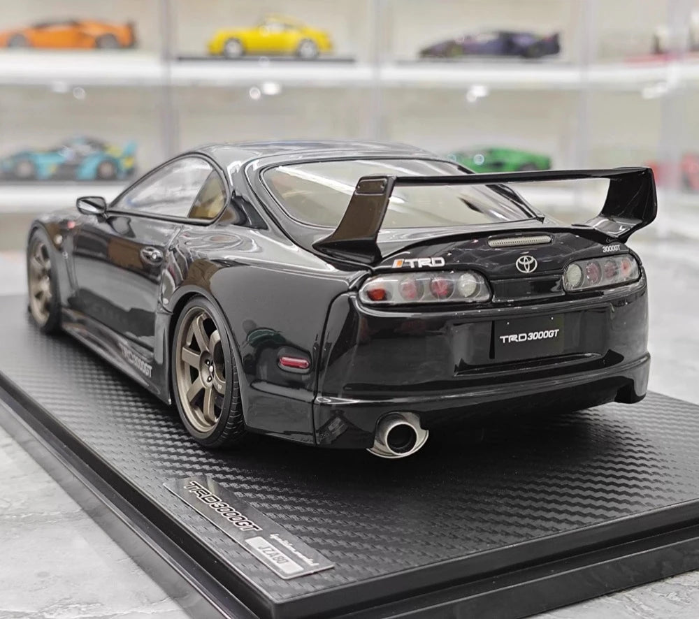 [Ignition] 1:18 Toyota 1993 Supra A80 TRD 3000GT Black Model Car Resin