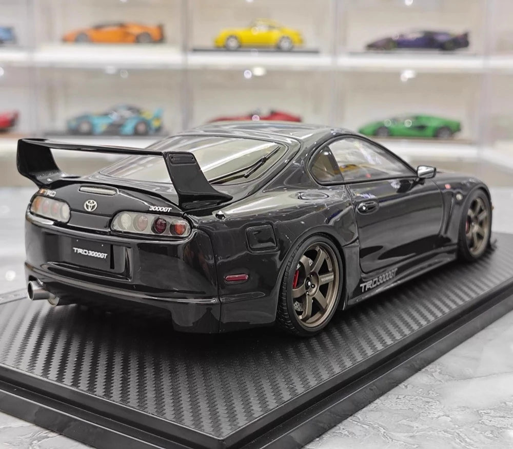 [Ignition] 1:18 Toyota 1993 Supra A80 TRD 3000GT Black Model Car Resin