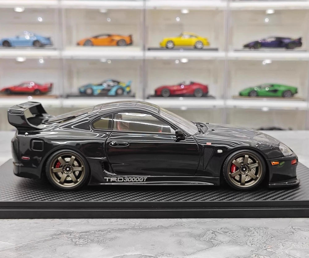 [Ignition] 1:18 Toyota 1993 Supra A80 TRD 3000GT Black Model Car Resin