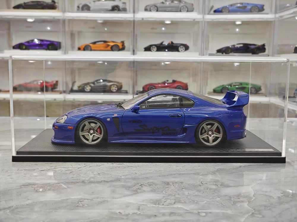 [Ignition] 1:18 Toyota 1993 Supra A80 TRD 3000GT Blue Model Car Resin