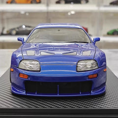 [Ignition] 1:18 Toyota 1993 Supra A80 TRD 3000GT Blue Model Car Resin