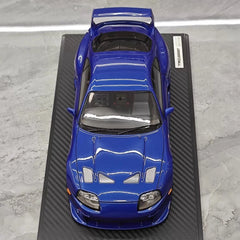 [Ignition] 1:18 Toyota 1993 Supra A80 TRD 3000GT Blue Model Car Resin
