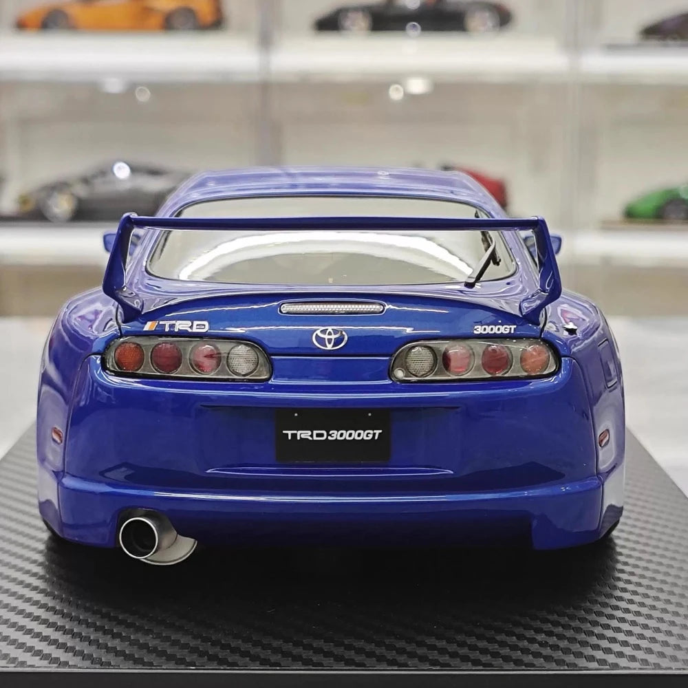 [Ignition] 1:18 Toyota 1993 Supra A80 TRD 3000GT Blue Model Car Resin
