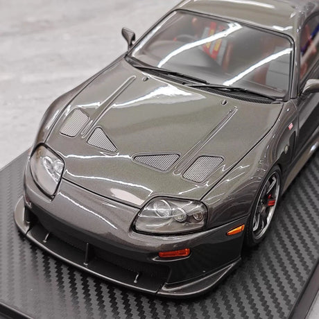 [Ignition] 1:18 Toyota 1993 Supra A80 TRD 3000GT grijs modelauto Hars