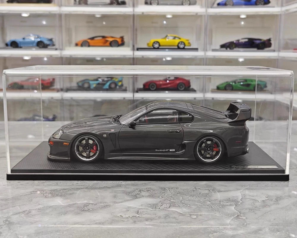 [Ignition] 1:18 Toyota 1993 Supra A80 TRD 3000GT Gray Model Car Resin
