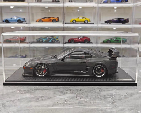 [Ignition] 1:18 Toyota 1993 Supra A80 TRD 3000GT grijs modelauto Hars