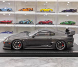 [Ignition] 1:18 Toyota 1993 Supra A80 TRD 3000GT grå modellbil harts