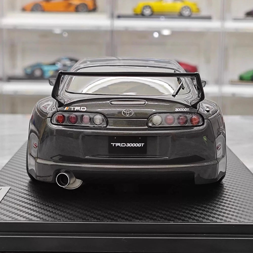 [Ignition] 1:18 Toyota 1993 Supra A80 TRD 3000GT Gray Model Car Resin