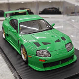 [Ignition] 1:18 Toyota 1993 Supra A80 TRD 3000GT グリーン モデルカー レジン