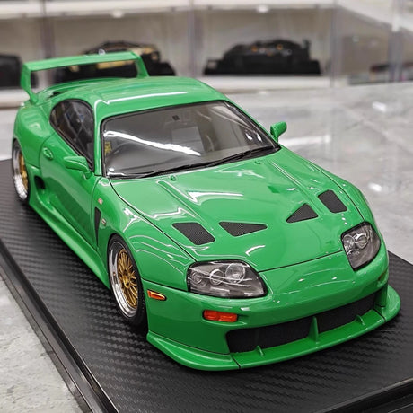 [Ignition] 1:18 Toyota 1993 Supra A80 TRD 3000GT groen modelauto Hars