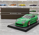 [Ignition] 1:18 Toyota 1993 Supra A80 TRD 3000GT グリーン モデルカー レジン