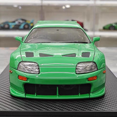 [Ignition] 1:18 Toyota 1993 Supra A80 TRD 3000GT Green Model Car Resin