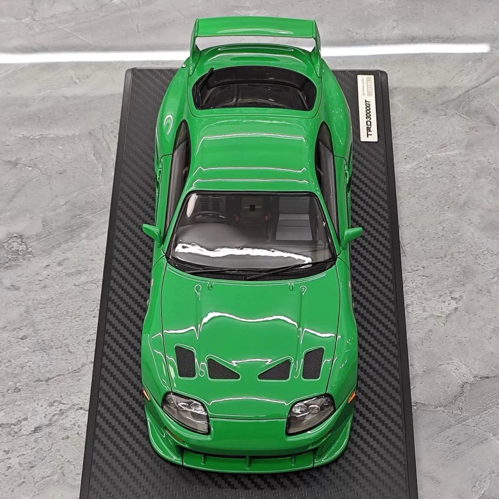 [Ignition] 1:18 Toyota 1993 Supra A80 TRD 3000GT Green Model Car Resin