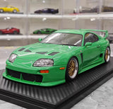 [Ignition] 1:18 Toyota 1993 Supra A80 TRD 3000GT グリーン モデルカー レジン