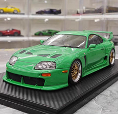 [Ignition] 1:18 Toyota 1993 Supra A80 TRD 3000GT Green Model Car Resin