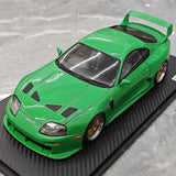 [Ignition] 1:18 Toyota 1993 Supra A80 TRD 3000GT グリーン モデルカー レジン